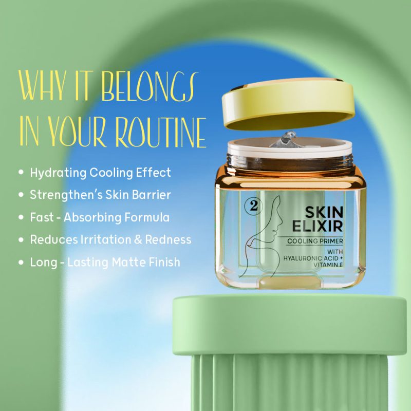 ⁦Skin Elixir Series (Cooling Primer) – CSK201⁩ - الصورة ⁦2⁩