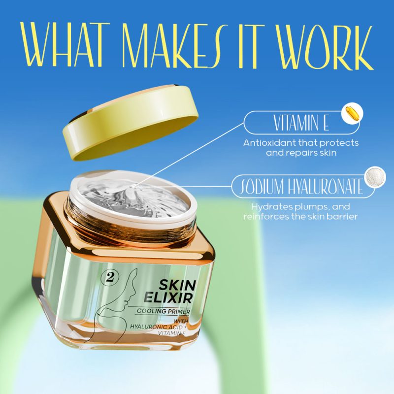 ⁦Skin Elixir Series (Cooling Primer) – CSK201⁩ - الصورة ⁦3⁩
