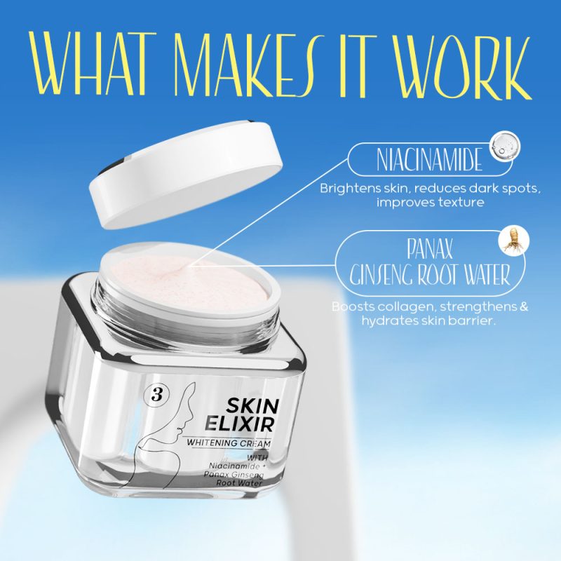 ⁦Skin Elixir Series (Whitening Cream) – CSK301⁩ - الصورة ⁦3⁩