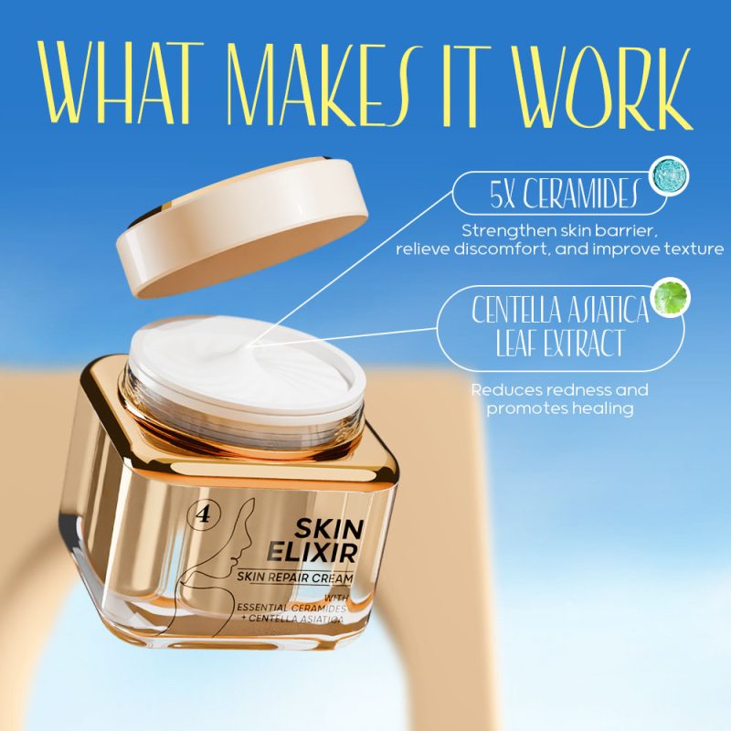 ⁦Skin Elixir Series (Skin Repair Cream) – CSK401⁩ - الصورة ⁦3⁩