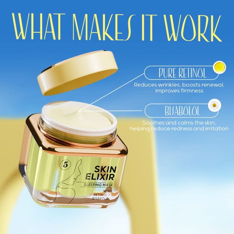 ⁦Skin Elixir Series (Sleeping Mask) – CSK501⁩ - الصورة ⁦3⁩